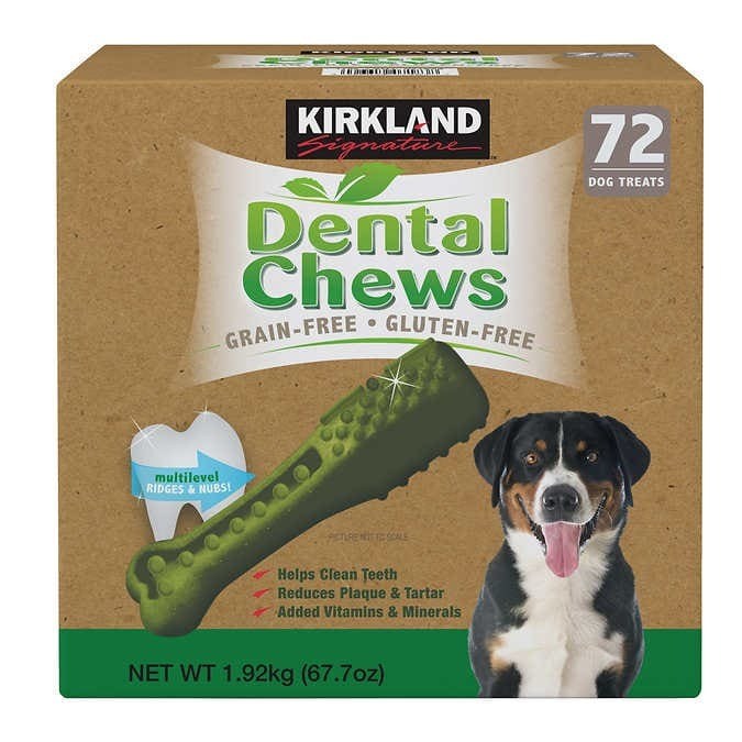 Paquete limpiadores bucales orgánico para perros Kirkland Signature