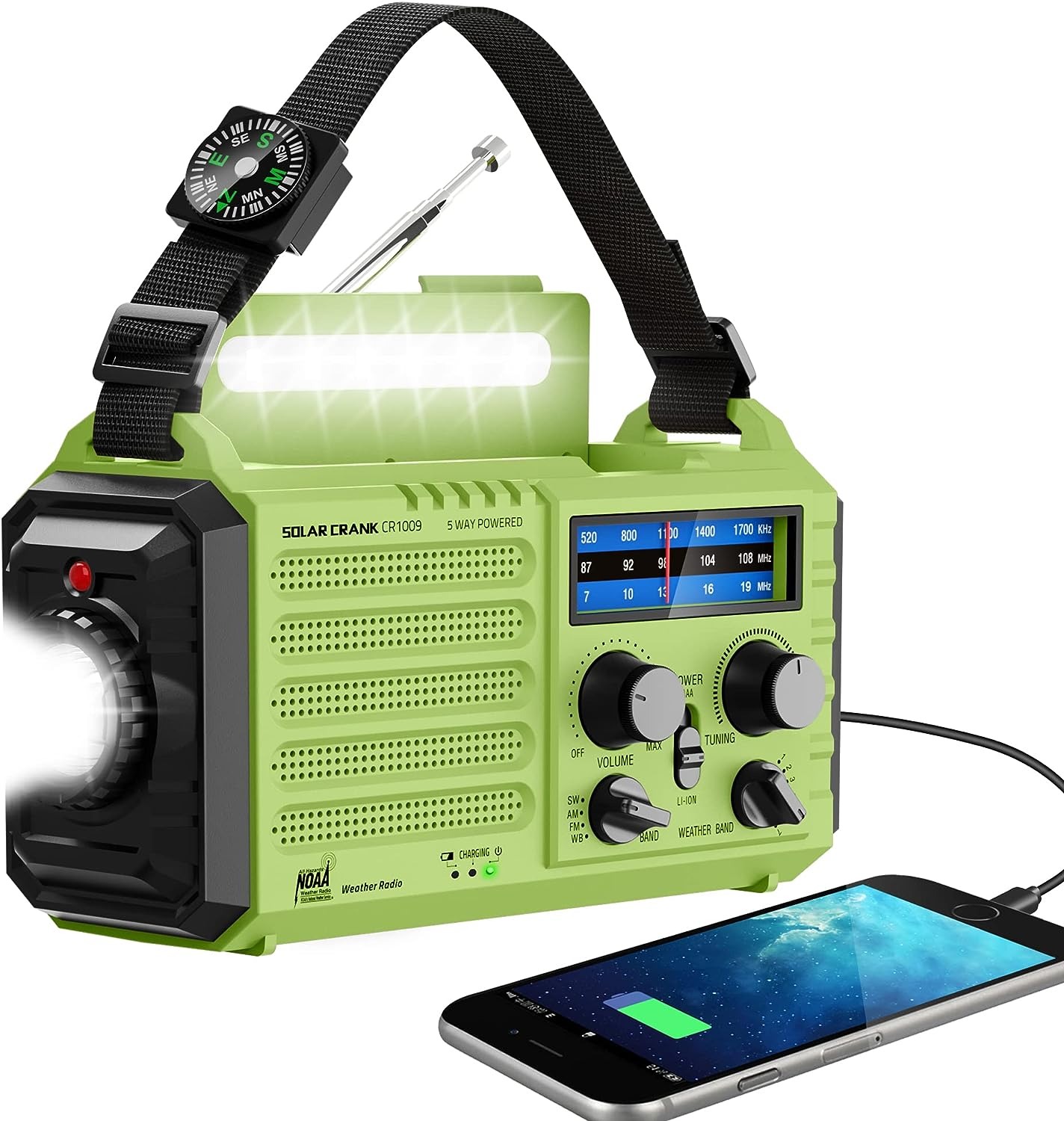 Radio de emergencia multifunción Eoxsmile