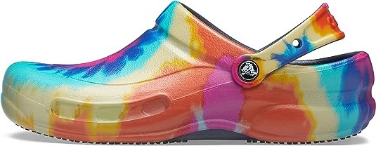 Sandalias recubiertas para hombres con estampado multicolor Crocs