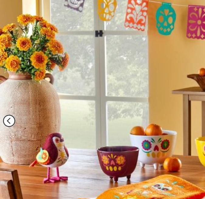 Porta velas para el día de Muertos