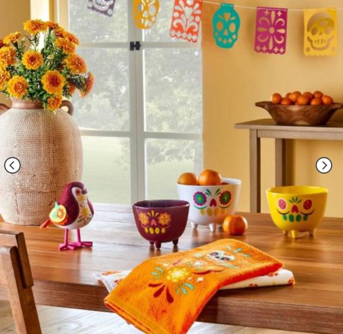Porta velas para el día de Muertos