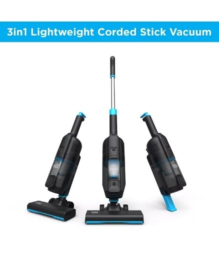 Aspiradora eléctrica 3 en 1 de Black and Decker