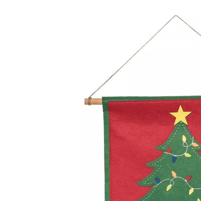 Calendario de adviento con arbolito navideño C&F Home