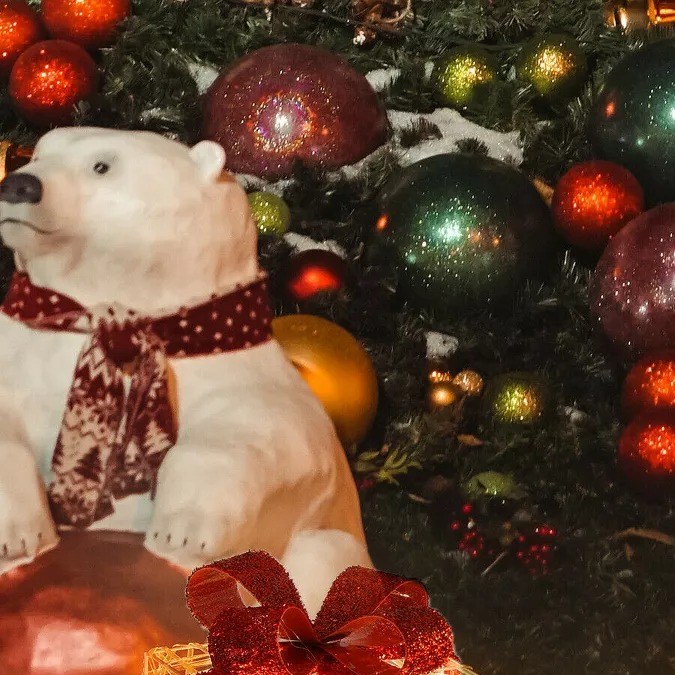 Set de cajas de regalo decorativas con luces Costway