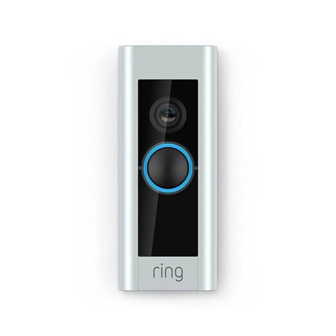 Timbre inteligente con cámara HD Ring