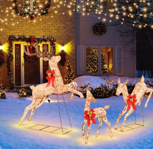 Sólo por hoy podrás adquirir estos 3 renos navideños a un precio especial