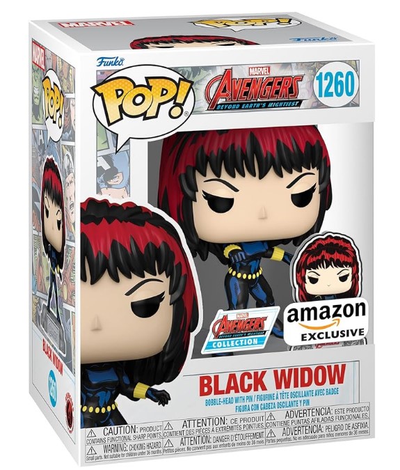 Funko Pop de Black Widow 