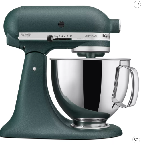 La KitchenAid Artisan Stand Mixer en edición exclusiva Hearth & Hand™ with Magnolia está disponible hoy en Target por $349.99. Con 423 reseñas y una calificación de 4.6 estrellas, ahorra $100.00 (22% de descuento) y dale un impulso a tu cocina creativa.