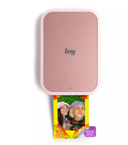 Imprime recuerdos en rosa con la Canon IVY 2 Mini Photo Printer. Con 154 reseñas y una calificación de 4.7 estrellas, esta impresora está disponible hoy en Target por $69.99. ¡No te pierdas el descuento del 30% y ahorra $30.00!