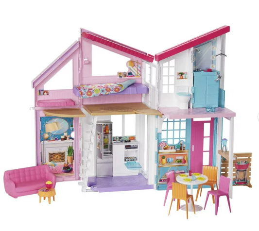 Crea historias inolvidables con la Casa de Muñecas Barbie Malibu, que incluye 25+ muebles y accesorios. Ahora a solo $49.00, ahorra $50.00 desde su precio original de $99.00. ¡Haz que la imaginación de tus hijos cobre vida!

