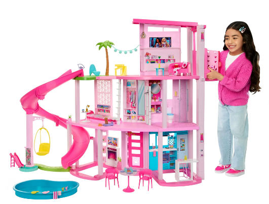 Haz realidad los sueños de tus hijos con la Casa de Muñecas Barbie Dreamhouse. Ahorra $50.00 y llévatela por $129.00. Un regalo que creará recuerdos inolvidables y estimulará su creatividad.