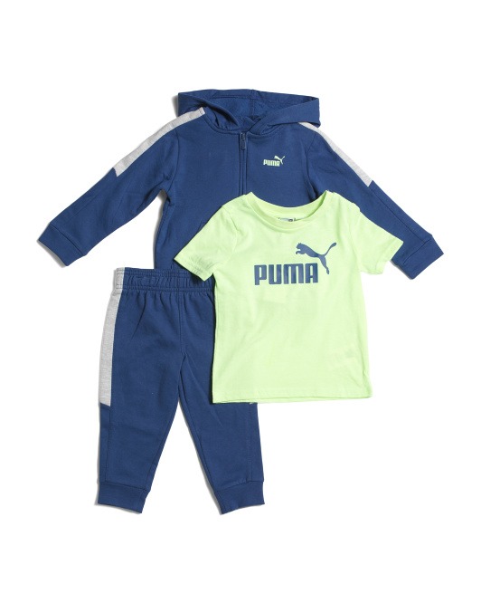 Conjunto de 3 piezas de ropa para niños grandes