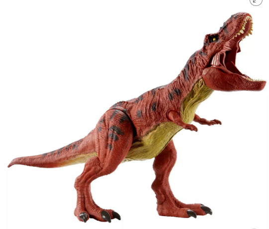 Despierta la emoción de Jurassic Park en casa con nuestro Tyrannosaurus Rex Electrónico de Sensación Real, una exclusiva de Target. Con 4.7 estrellas en 64 reseñas, llévatelo ahora por solo $39.99 (precio regular $49.99). ¡Ahorra $10.00 y haz que la aventura cobre vida!