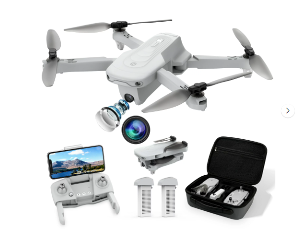 Explora nuevos horizontes con el Drone Holy Stone HS175 GPS. Cámara de 2K y retorno automático a casa. ¡Ahorra $199.60, solo $99.99 para regalar emociones desde las alturas!