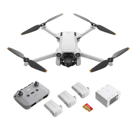  Inmortaliza momentos únicos con el DJI Mini 3 Pro Drone Bundle. Desde su ultraligero diseño hasta su capacidad para capturar imágenes en 4K HDR, este dron redefine la fotografía aérea. Con dos baterías adicionales, un cargador y una tarjeta microSD de 128GB incluidos, esta oferta ofrece una experiencia completa para los entusiastas de la fotografía y la exploración.