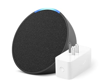: Regala la magia de la tecnología con el Echo Pop Carbón y Amazon Smart Plug. Con un sonido nítido y funcionalidades de Alexa, este combo convierte cualquier espacio en un hogar inteligente.