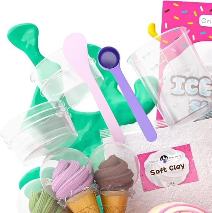 Estación para hacer helados para niñas