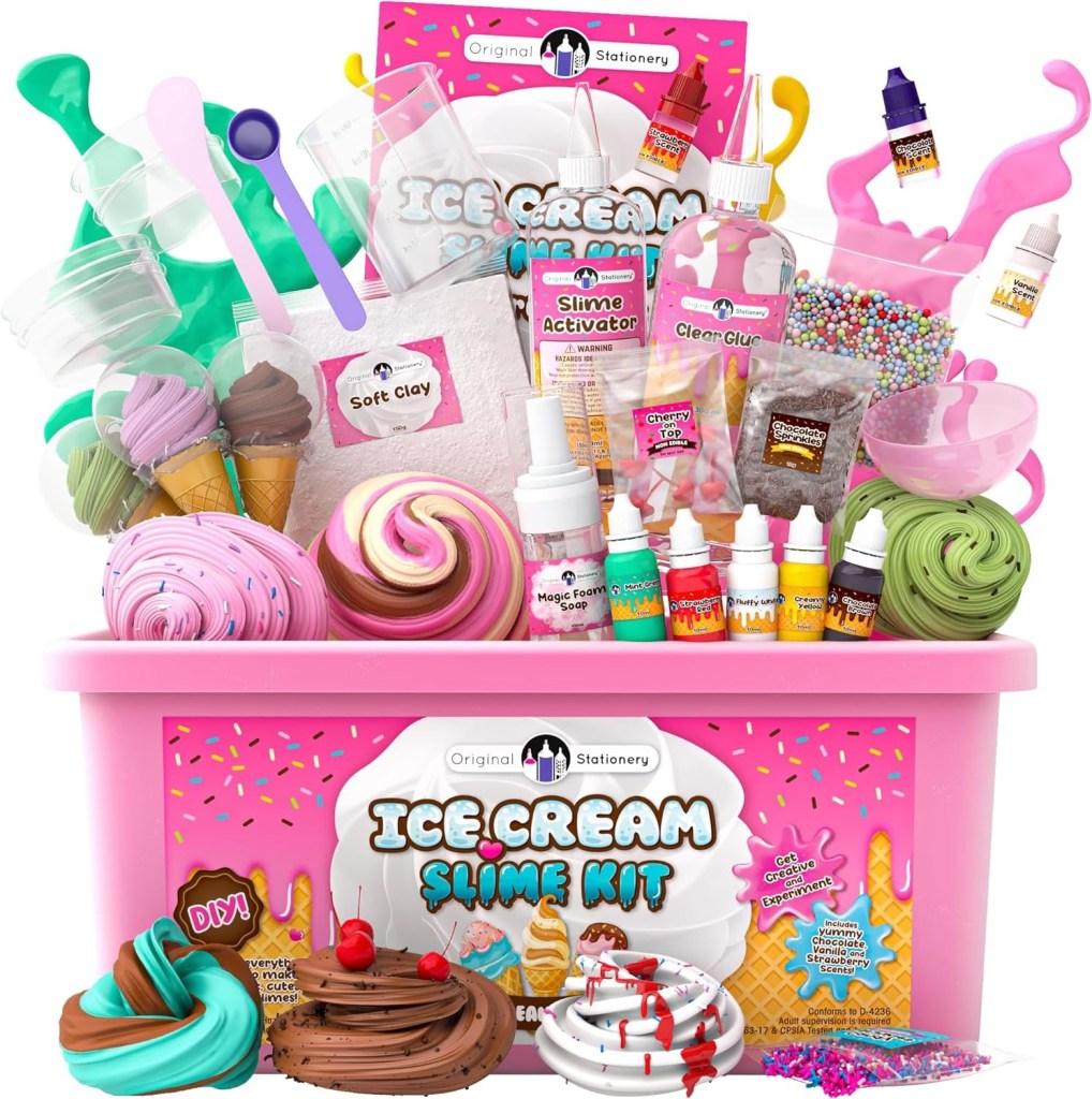 Estación para hacer helados para niñas