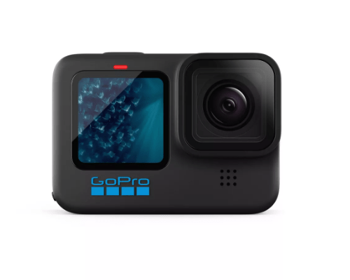 Captura cada emoción con la GoPro HERO11. Con una calificación de 3.5 sobre 5 estrellas, esta cámara en negro está disponible hoy por $299.99 en lugar de $349.99. No dejes pasar la oportunidad de inmortalizar tus momentos más emocionantes.