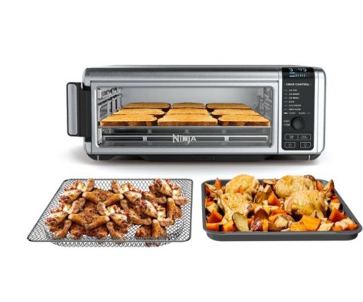 Eleva tu cocina con la versátil Ninja Foodi Digital Air Fry Oven con convección - SP101. Con 1130 reseñas y una calificación de 4.1 estrellas, esta oferta del 22 de diciembre te permite ahorrar $70.00. ¡No te pierdas la oportunidad de obtenerla por solo $149.99 en lugar de $219.99 y disfrutar de comidas deliciosas!