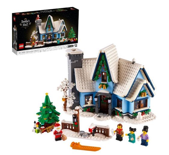 El set LEGO Icons Visita de Santa a la Casa de Navidad es la opción perfecta para los amantes de la construcción y la temporada festiva. Con 278 reseñas y una calificación de 4.8 estrellas, este set encantador está disponible por solo $75.99 en lugar de $94.99. ¡Ahorra $19.00 y dale un toque festivo a la Navidad!