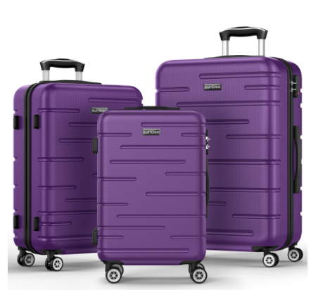 Viaja con estilo y practicidad con el set de equipaje Sunbee de 3 piezas. Fabricado en ABS resistente con cerradura TSA, este set es la elección perfecta para tus aventuras. Ahorra $205.00 y adquiere este conjunto por solo $94.99.