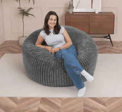 Descubre la máxima relajación con el Sillón Gigante Jumbo Lounger. Con su cubierta desmontable y lavable, este asiento ofrece comodidad y practicidad. Ahorra $30 en esta oferta válida hasta el 25 de diciembre y encuentra tu lugar de descanso perfecto.

