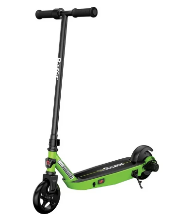 Experimenta la emoción sobre ruedas con el Patinete Eléctrico Razor Black Label E90 en verde. Ahorra $40.99 y cómpralo por $99.00. Una manera emocionante para que tus hijos exploren y se diviertan al aire libre.