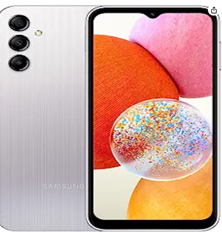 Explora la versatilidad global con el Samsung Galaxy A14. Este smartphone desbloqueado ofrece una cámara triple de 50 MP, una pantalla de 6.6 pulgadas y un cargador de pared de 15 W. Con 128 GB de almacenamiento, es la opción perfecta para usuarios exigentes, con una valoración de 4.3 estrellas y un precio de US$146.99.