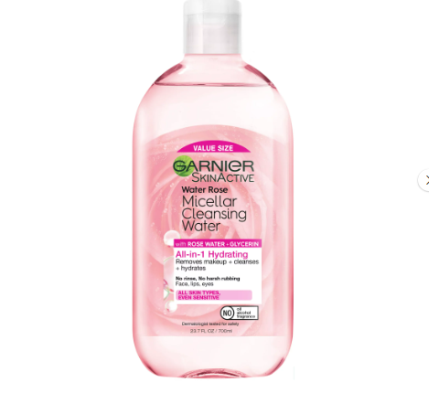 Agua micelar de rosas 