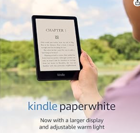 Sumérgete en la lectura con el Kindle Paperwhite de Amazon. Con una pantalla de 6.8” y luz cálida ajustable, este lector de eBooks ha ganado una calificación de 4.7 estrellas con 46,946 opiniones. Reconocido como el #1 más vendido en Lectores de eBooks, disfruta de la comodidad de la lectura digital.