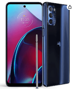 Sumérgete en la innovación con el Moto G Stylus 2022 y su batería de 2 días. Este dispositivo desbloqueado, diseñado para el mercado estadounidense, presenta una potente cámara de 50 MP y un generoso almacenamiento de 4/128 GB. Experimenta un rendimiento excepcional y un diseño en azul crepúsculo por solo US$125.99.