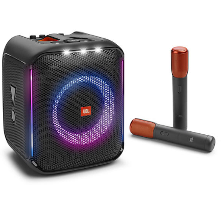 Transforma cualquier lugar en una fiesta con el JBL PartyBox Encore. Disfruta de un descuento de $100.00 en este potente altavoz Bluetooth con función de karaoke. Con una calificación promedio de 4.8 estrellas y 308 reseñas, este altavoz garantiza una experiencia de sonido incomparable. ¡Eleva tus reuniones a un nuevo nivel de diversión!