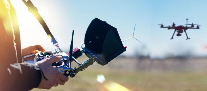 Algo de especial tiene este dron