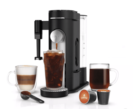 Prepara café de calidad con Ninja Coffee Maker. Descuento del 23% hoy en Target. Un electrodoméstico esencial para amantes del café.