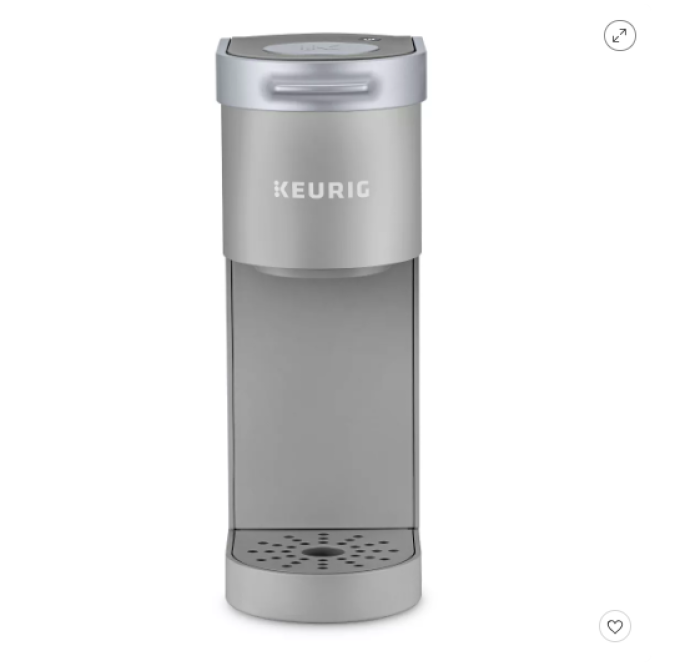 Haz que cada mañana sea especial con la Keurig K-Mini Single-Serve Coffee Maker. Esta cafetera, con 12,159 reseñas y una calificación de 4.1 estrellas, ofrece comodidad y calidad. Ahorra $30.00 (33% de descuento) al comprar en línea por $59.99. Elige el color gris y disfruta de un café delicioso cada día.