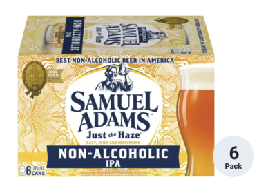 Disfruta de la autenticidad cervecera con Just The Haze de Samuel Adams, una IPA sin alcohol que brinda un sabor robusto y toques cítricos. Por $11 en Total Wine y más, esta cerveza redefine la experiencia de las IPAs sin comprometer el deleite cervecero.