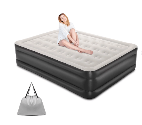 Aprovecha la increíble oferta de $69.99 (antes $89.99) y ahorra $20 en el colchón iDOO Queen en color negro. Con una calificación de 4.5 estrellas basada en 5045 reseñas, este colchón ofrece una combinación perfecta de estilo y comodidad a un precio irresistible. Transforma tu espacio de descanso con este colchón de aire que no compromete el presupuesto.