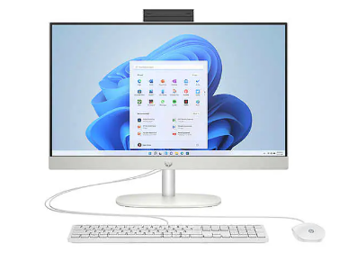 Experimenta la potencia con la Computadora de Escritorio Todo en Uno HP, calificada con 4.7 estrellas por 31 reseñas. Originalmente $799.99, hoy puedes adquirirla por $599.99, ahorrando $200.00. Además, disfruta de apoyo técnico, política de devolución de 90 días y 2 años de garantía.