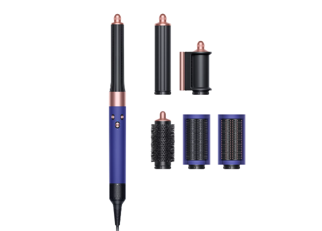 Estilizador reacondicionado Dyson Airwrap™ en Vinca Blue/Rosé. Transforma tu cabello con estilo. Precio actual: $560.95.

