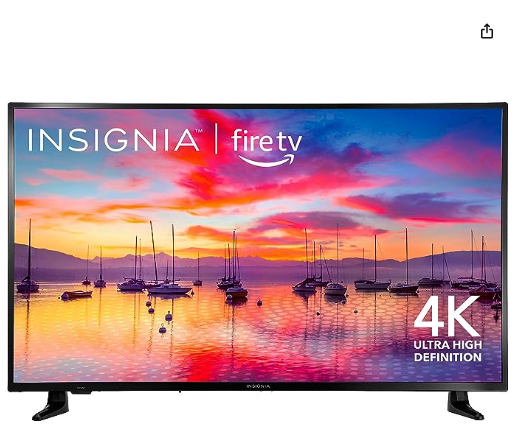 Descubre el placer de ver televisión con el INSIGNIA 50-inch Class F30 Series. Con tecnología 4K UHD y control por voz, este televisor inteligente redefine el entretenimiento en casa. Aprovecha el descuento del 23% y haz de tu sala de estar un espacio de lujo con este televisor INSIGNIA.