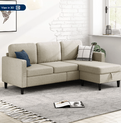 Descubre el confort y la versatilidad con el Sofá Seccional MUZZ. Ahorra $390.01 y dale a tu sala un toque contemporáneo y práctico.
