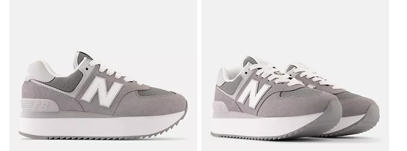 Descubre la exclusividad con los New Balance 574+. Por $99.99, este par para mujeres combina estilo y distinción. Con una calificación promedio de 4.6 estrellas basada en 79 reseñas, los 574+ en Shadow Grey con Rain Cloud y blanco son una declaración de moda única. Invier te en la elegancia asequible y haz que tu estilo destaque.