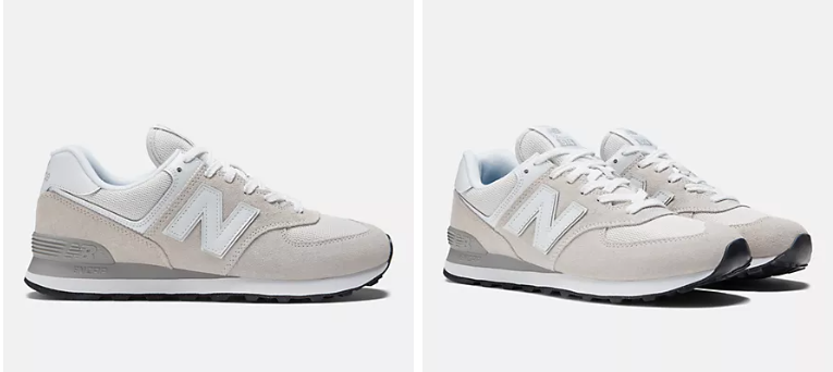 Eleva tu estilo con los New Balance 574 Core, la fusión perfecta entre clasicismo y modernidad. Este icónico par, disponible por solo $89.99, te ofrece elegancia en cada paso. Descubre la armonía de Shadow Grey con Rain Cloud y blanco, mientras disfrutas de una calificación promedio de 4.6 estrellas basada en 79 reseñas, garantizando un estilo confiable y atemporal.