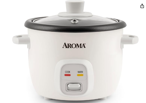 Disfruta de la eficiencia a un precio asequible con la Aroma Housewares ARC-302NG. Con capacidad para 4 tazas (cocidas) y un 44% de descuento, esta olla blanca es la opción perfecta para presupuestos inteligentes. Adquiérela ahora por solo US$13.99, en lugar de US$24.99.