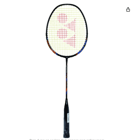 Convierte cada partido en una experiencia única con la YONEX Nanoray 10F Hi-Flex. Esta raqueta preencordada, con 4.4 estrellas de 5, ofrece un rendimiento excepcional respaldado por la satisfacción de 17,104 usuarios. Aprovecha el descuento del 11% y llévatela por solo $44.85.