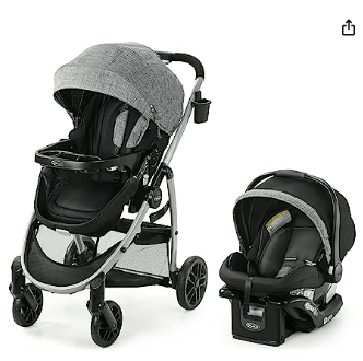 Descubre la conveniencia y seguridad del Sistema de Viaje Graco Modes, disponible en Amazon. Con un descuento del 15%, por solo US$280.49, este sistema cuenta con una calificación de 4.7 estrellas y más de 9,800 calificaciones. Ideal para padres ocupados, este sistema ofrece comodidades prácticas para hacer que los paseos con tu bebé sean más fáciles.

