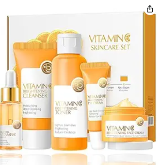 Despierta tu piel con el Set de Rosarden. Vitamina C para una piel radiante. ¡Un cuidado completo por $19.99!