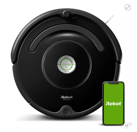 Experimenta la comodidad de la limpieza automatizada con el iRobot Roomba 675. Con 1,581 reseñas y una calificación de 4 estrellas, este robot aspirador es una elección popular. Exclusivo de Target, ahorra $125.00 (45% de descuento) al comprar en línea por $154.99. Solo quedan 3 unidades.