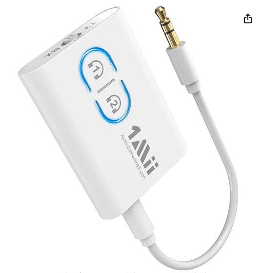 Convierte tu televisor en un emisor de señales Bluetooth con el adaptador de 1Mii. Por solo 30 euros en Amazon, este dispositivo no solo elimina los cables molestos, sino que también te permite conectar auriculares, teclados y más, brindando una experiencia televisiva completamente libre de restricciones.